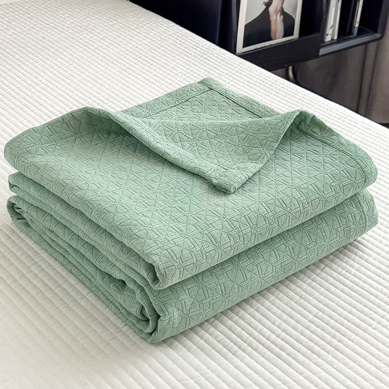 Colcha de muselina de algodón