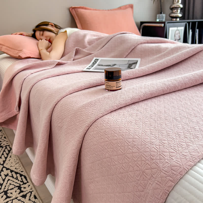 Colcha de muselina de algodón