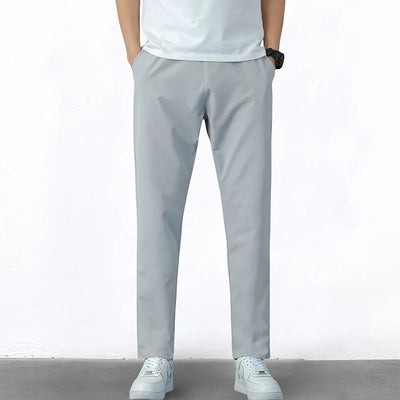 Pantalón hombre tejido elástico ajuste slim - Elías