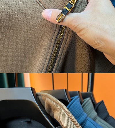 Nero - Jersey de hombre de cuello alto y manga larga