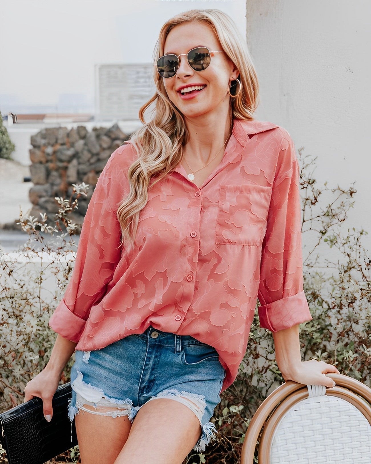 Finja - Blusa de moda con estilo