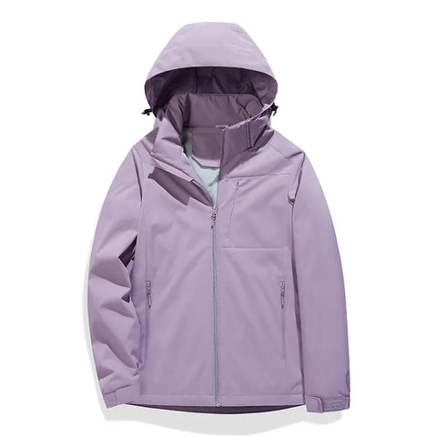 Kasy - Chaqueta impermeable con forro polar