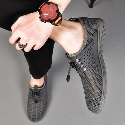 Zapatillas deportivas hombre malla transpirable estilo ligero - Damián