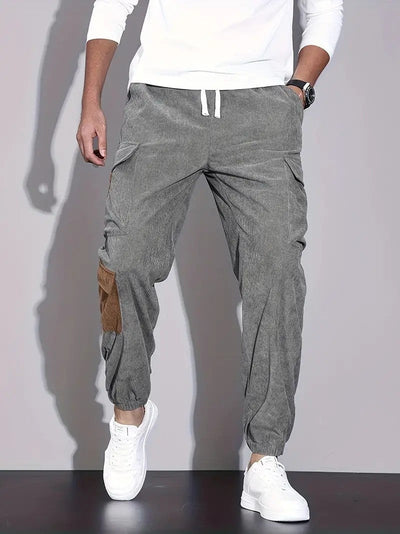 Ricardo - Cómodos pantalones de verano de pana para hombre