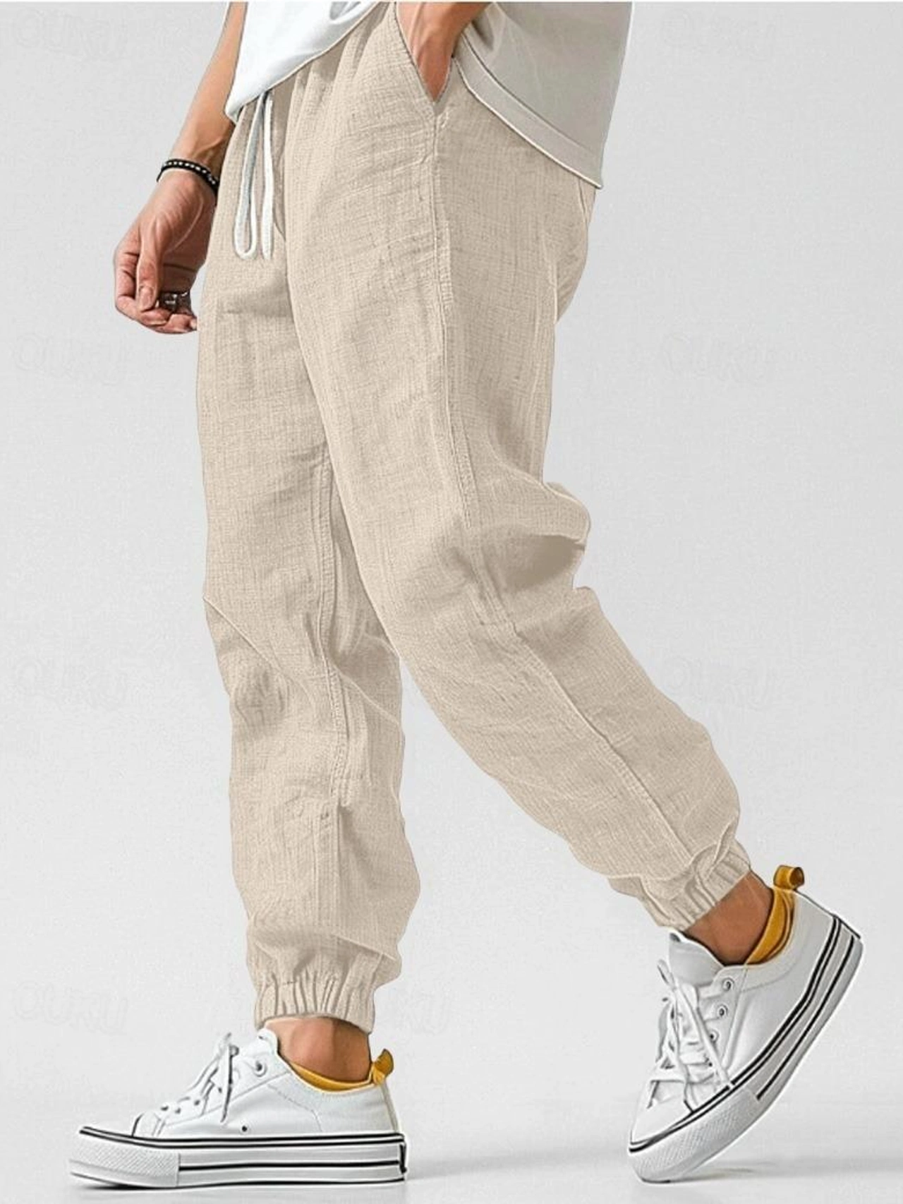 Dario - Cómodo pantalón de verano de lino