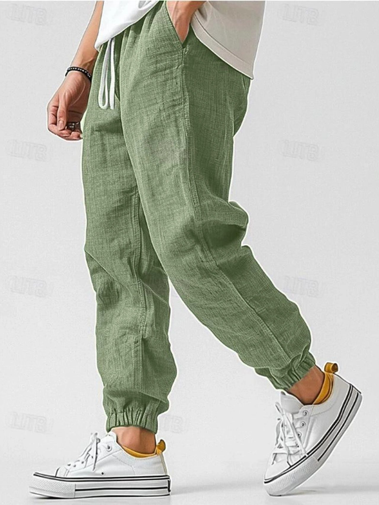 Dario - Cómodo pantalón de verano de lino