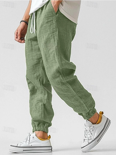 Dario - Cómodo pantalón de verano de lino