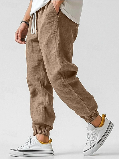 Dario - Cómodo pantalón de verano de lino