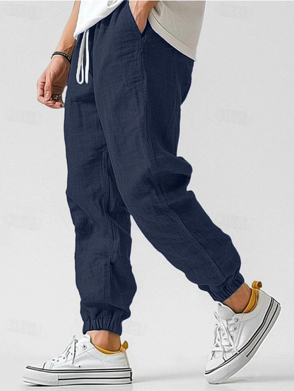 Dario - Cómodo pantalón de verano de lino