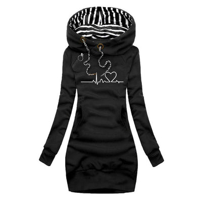 Vestido jersey Cécile - Elegante y cálido para los días de frío