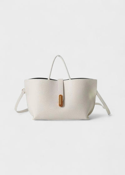 Bolso mujer tipo tote cuero sintético texturizado diseño elegante - Noiré