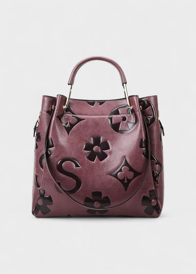 Bolso mujer shopper grabado floral - Samara