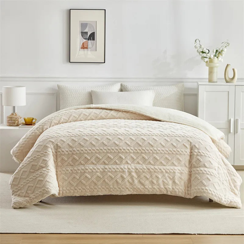 Edredón de invierno con acolchado térmico