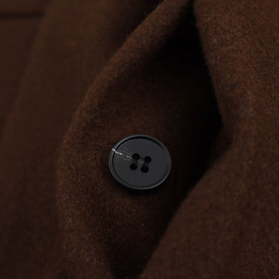 Abrigo de diseñador para mujer de corte amplio efecto - Alviane