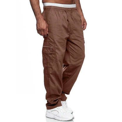 Alexander - Pantalones cargo de hombre, corte relajado