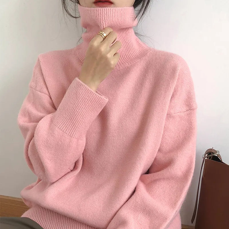 Brielle - Jersey acolchado de cuello alto