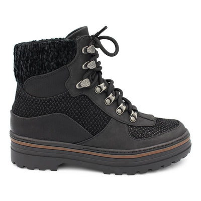 Botas para mujer de estructura reforzada con cordones frontales – Ismarie