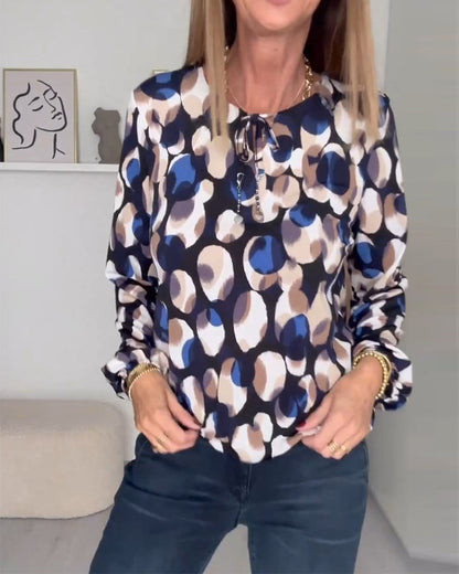 Sara - Elegante blusa de otoño