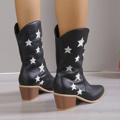 Botas estilo western para mujer - Kezara