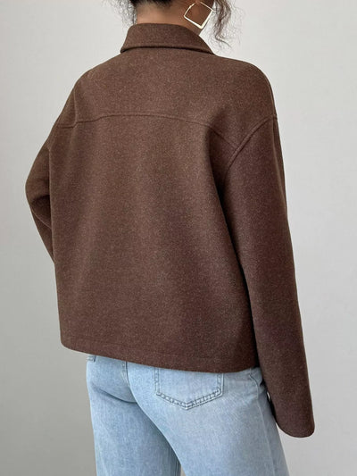 Chaqueta casual para mujer con cremallera - Alena