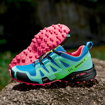 Pin Speed 3 – Botas de montaña ligeras para hombre y mujer, antideslizantes y cómodas