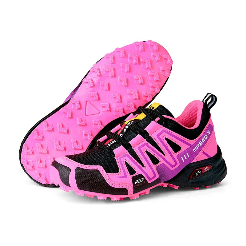Pin Speed 3 – Botas de montaña ligeras para hombre y mujer, antideslizantes y cómodas