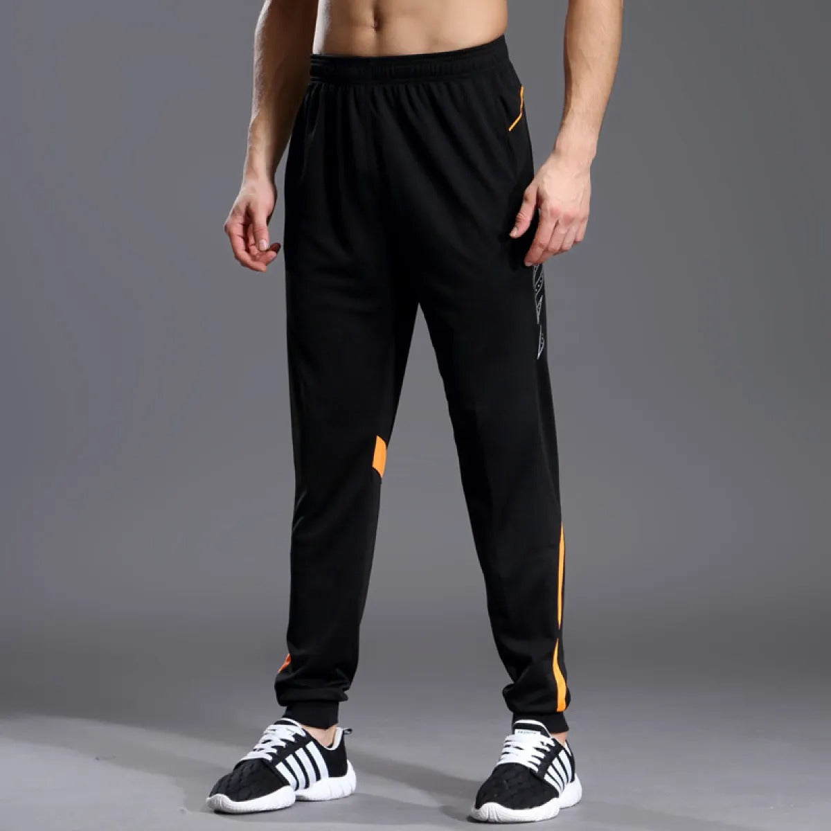 Pantalón deportivo para hombre de poliéster transpirable estilo jogging - Mateo