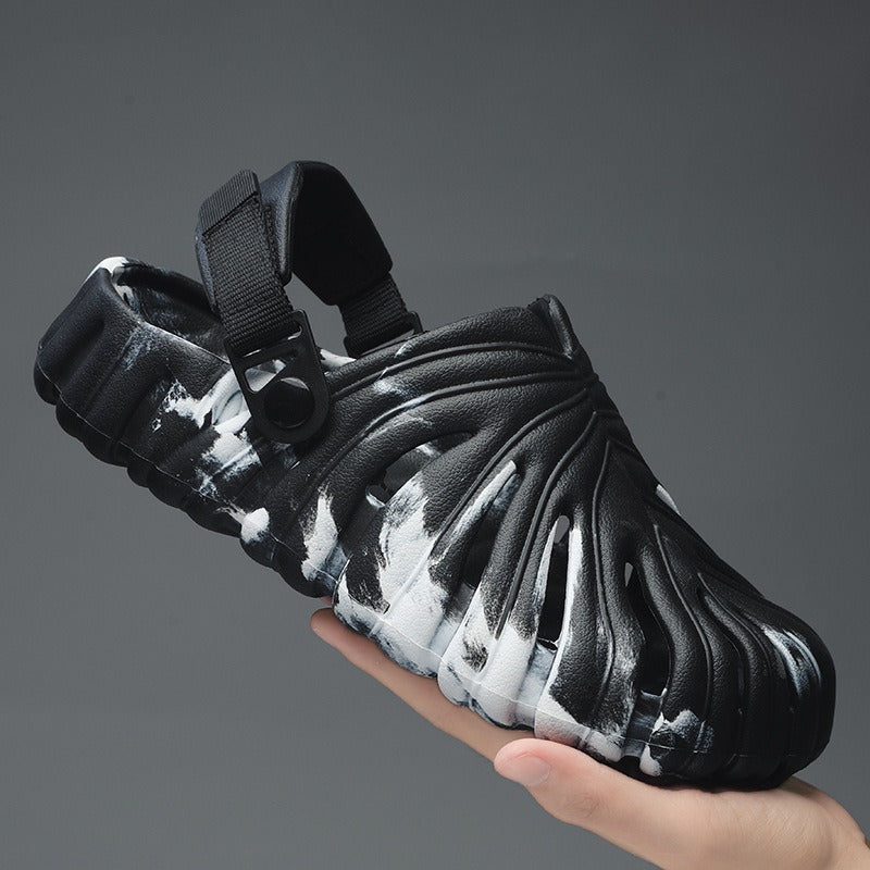 Sandalias para hombre de goma moldeada con diseño ergonómico transpirable - Mauro