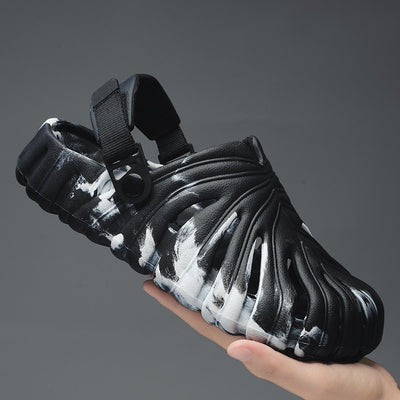 Sandalias para hombre de goma moldeada con diseño ergonómico transpirable - Mauro