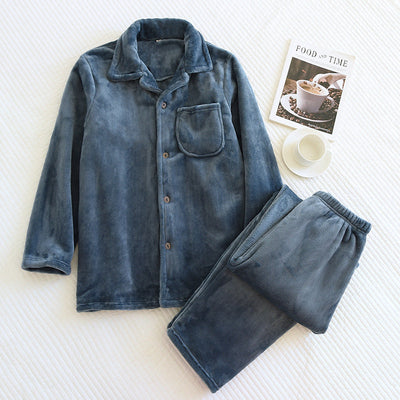 Pijama para hombre de tejido afelpado - Leandro