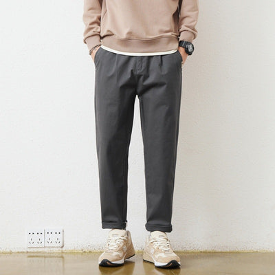 Pantalón recto hombre algodón estilo urbano - Augusto