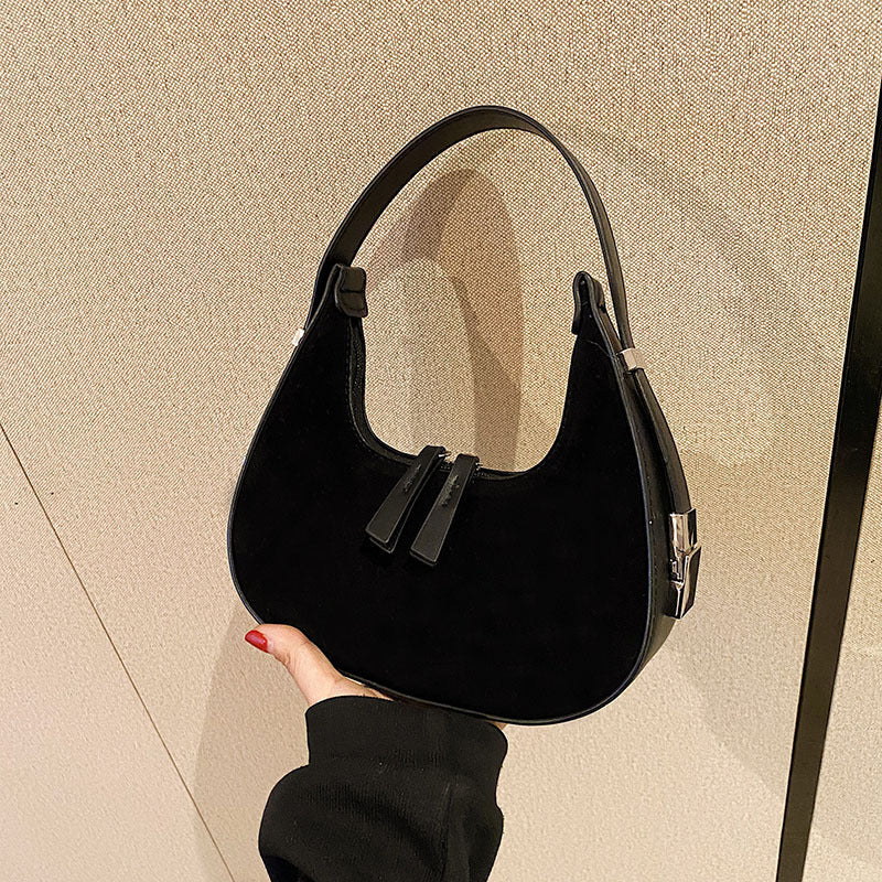 Bolso de hombro mate estilo frances - Solenne