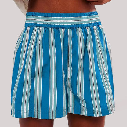 Jazmin - Pantalones cortos de verano a rayas