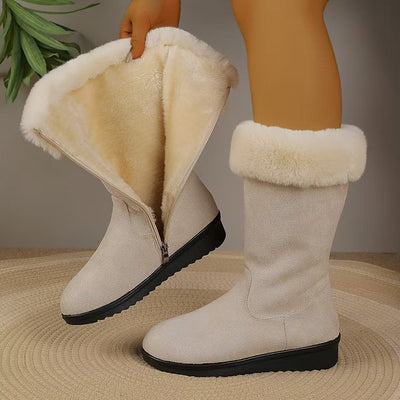 Botas de nieve forradas de invierno para mujer - Ilara