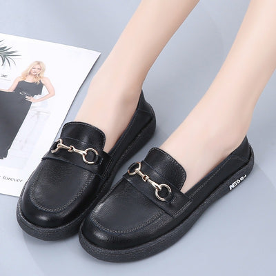 Mocasines planos mujer detalle metálico - Melora