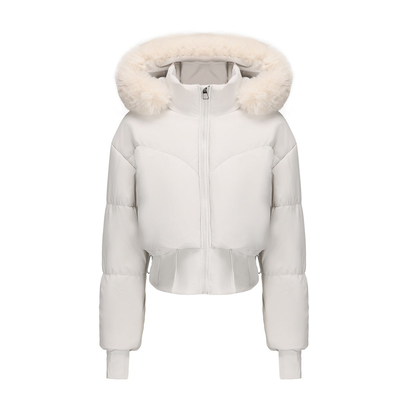 Chaqueta corta para mujer con capucha - Avenil