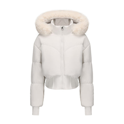 Chaqueta corta para mujer con capucha - Avenil