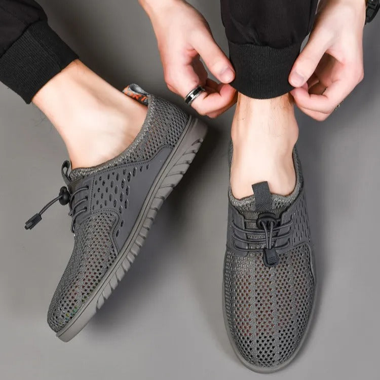 Zapatillas deportivas hombre malla transpirable estilo ligero - Damián