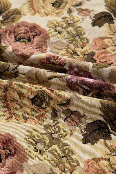 Chaqueta floral combinada de punto para mujer - Olyane