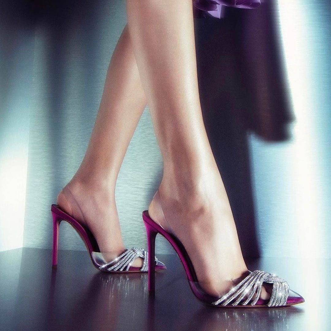 Scarlett - Zapatillas de punta puntiaguda