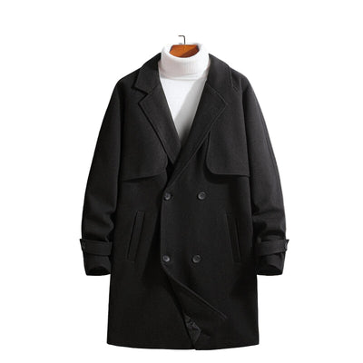 Abrigo largo de lana para hombre - Armand