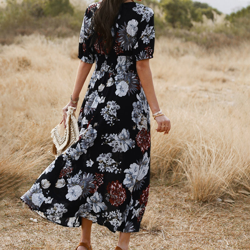 Andara - Vestido de playa con estampado floral