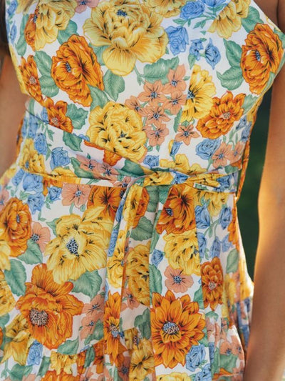 Meret - Mini vestido estampado con cinturón