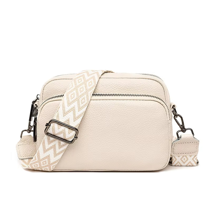 Bolso bandolera para mujer con correa étnica - Mía