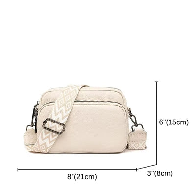 Bolso bandolera para mujer con correa étnica - Mía