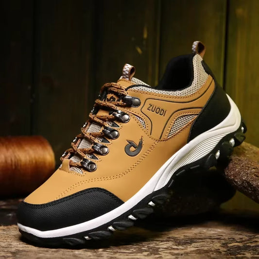 Zapatillas senderismo hombre material antideslizante estilo trekking - Damián