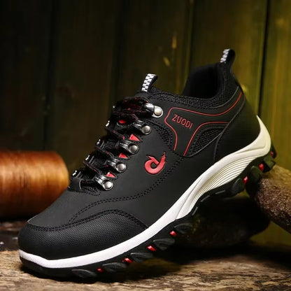 Zapatillas senderismo hombre material antideslizante estilo trekking - Damián