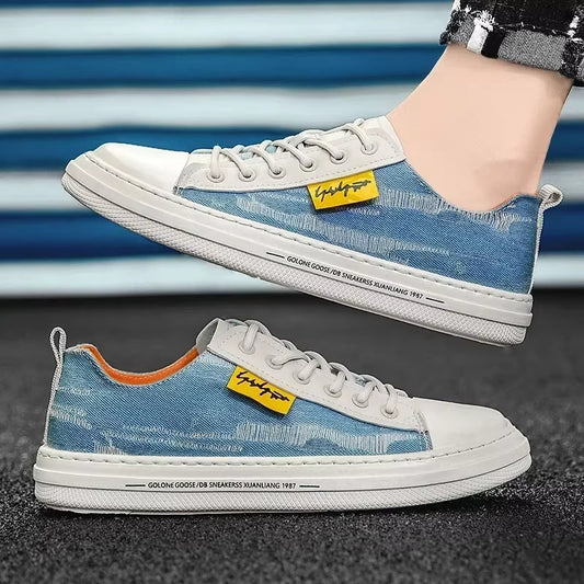 Zapatillas hombre mezclilla resistente estilo casual - Bruno