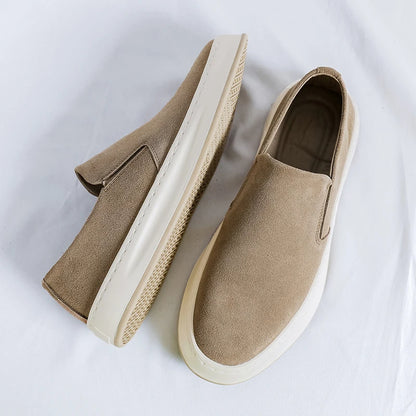 Mocasines para hombre ante premium diseño sin cordones - Rodrigo