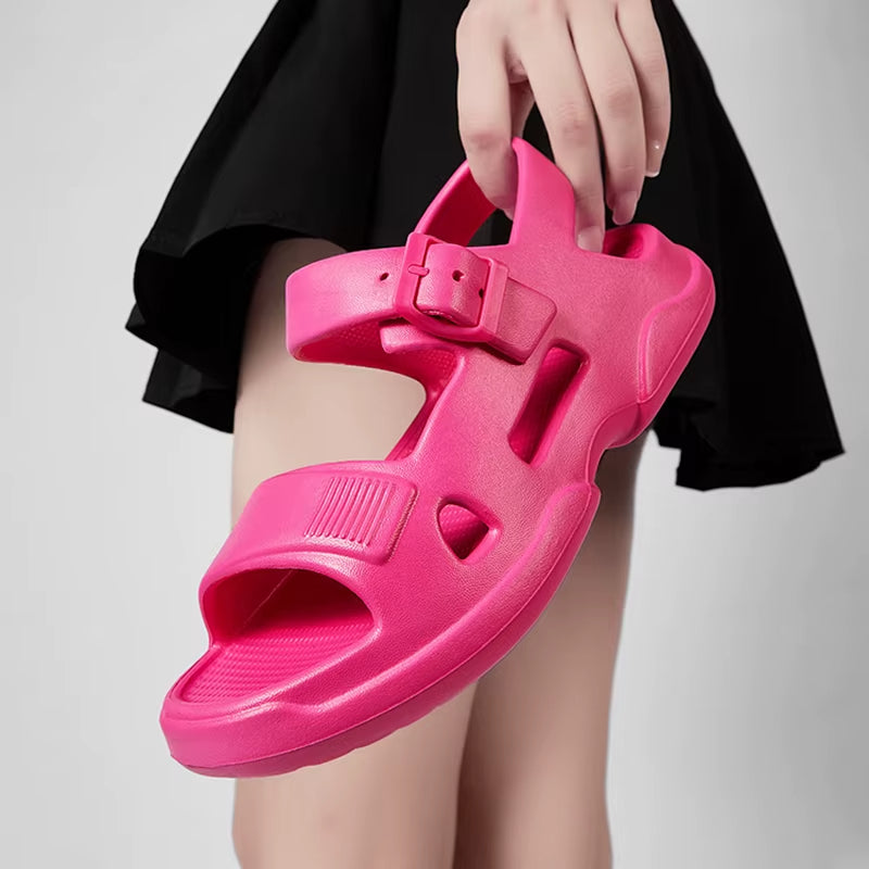 Sandalias para mujer ligera con hebilla ajustable - Estela